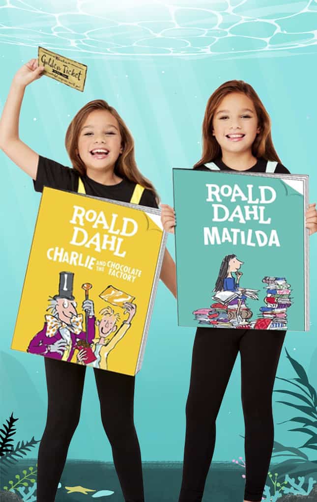 Book Cover Character costumes for kids